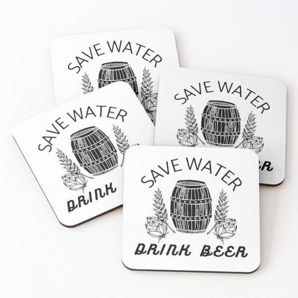 Item preview, Funny Saying Save Water Drink Beer designed and sold by Clothing-Guru.