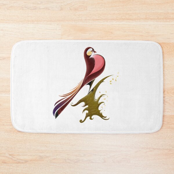 Item preview, Abstract beautiful Bullfinch bird on a branch illustration designed and sold by deepakrode7.