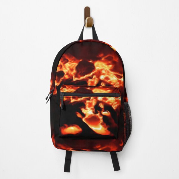 Item preview, abstract dark fire storm on a black background designed and sold by Orderposter.