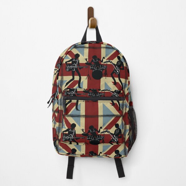 Item preview, British flag guitarist and drum players designed and sold by iTrending.