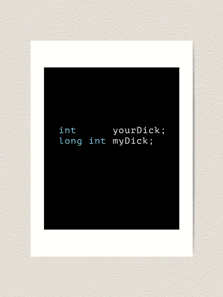 Thumbnail 1 von 3, Kunstdruck, Programmierer-Witzcode designt und verkauft von BeRudeShop.