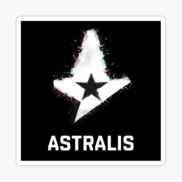 Astralis Team Logo CS Go Vinyl Decal Car Window Laptop Sticker