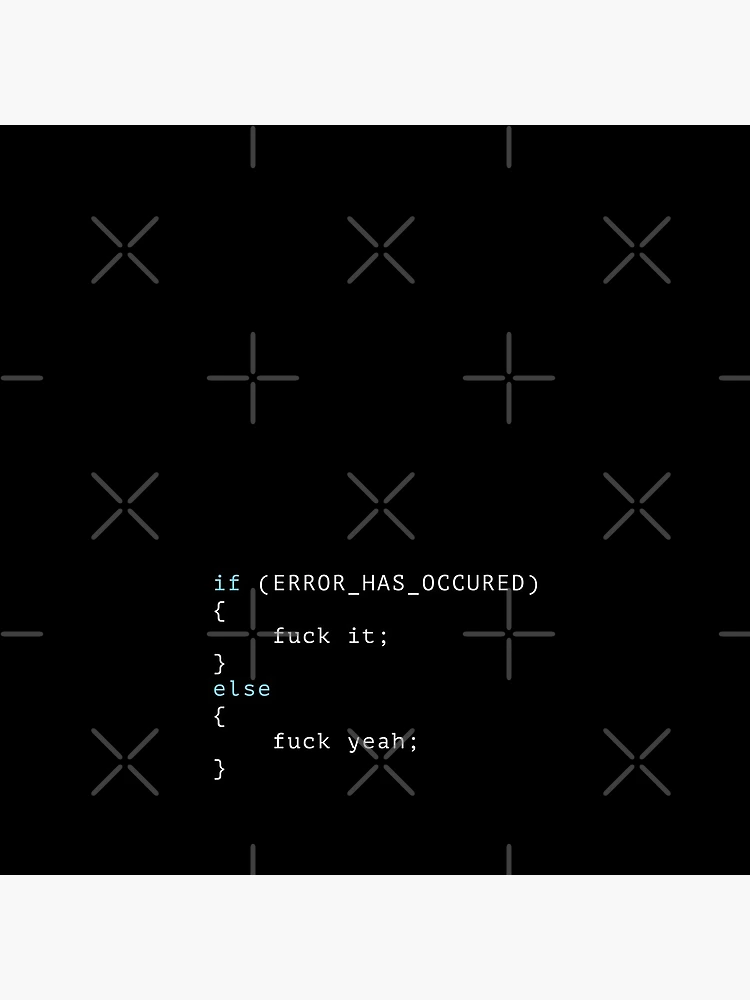 Thumbnail 4 of 4, Clock, Programmer Error Code designed and sold by BeRudeShop.
