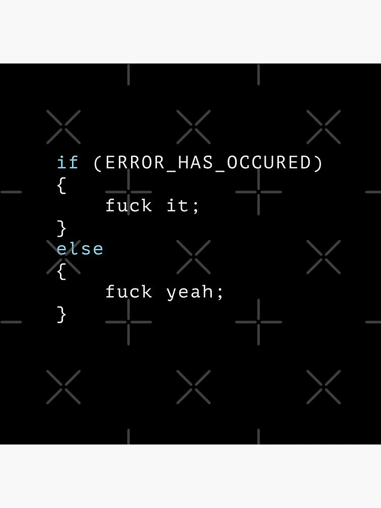 Thumbnail 2 of 2, Tote Bag, Programmer Error Code designed and sold by BeRudeShop.
