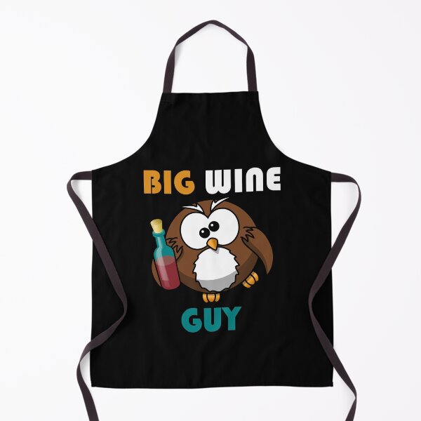 Item preview, Big wine guy funny owl design designed and sold by odrito.