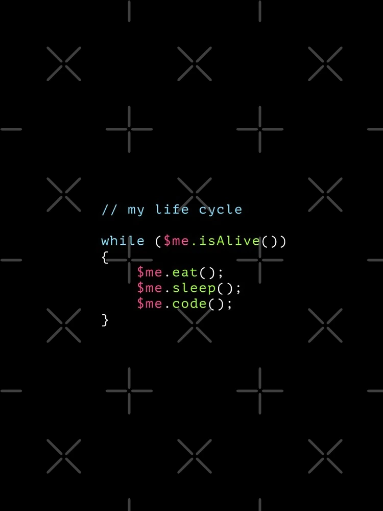 Thumbnail 4 of 4, iPhone Case, Programmer Life Cycle Code designed and sold by BeRudeShop.
