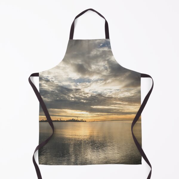 Item preview, Dramatic Skyscape - Toronto Skyline with Turbulent Clouds designed and sold by Georgia Mizuleva.