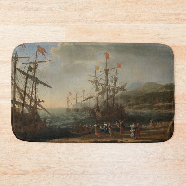 Item preview, Ancient Greek Trojan Women by the Sea painting designed and sold by ClassicalGreece.