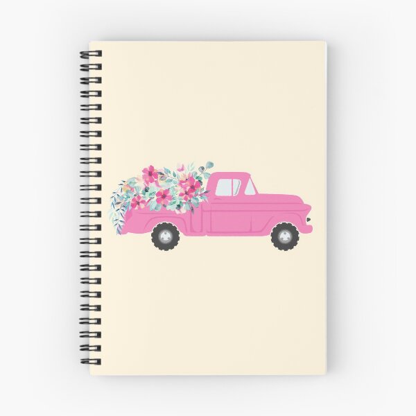 Item preview, Floral Truck designed and sold by ilustraliza.