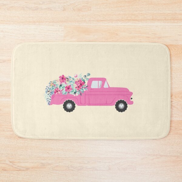 Item preview, Floral Truck designed and sold by ilustraliza.