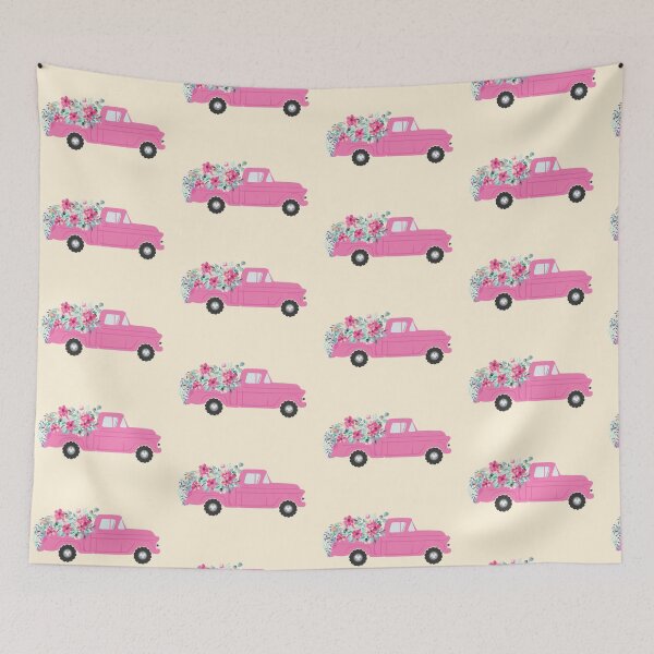 Item preview, Floral Truck designed and sold by ilustraliza.