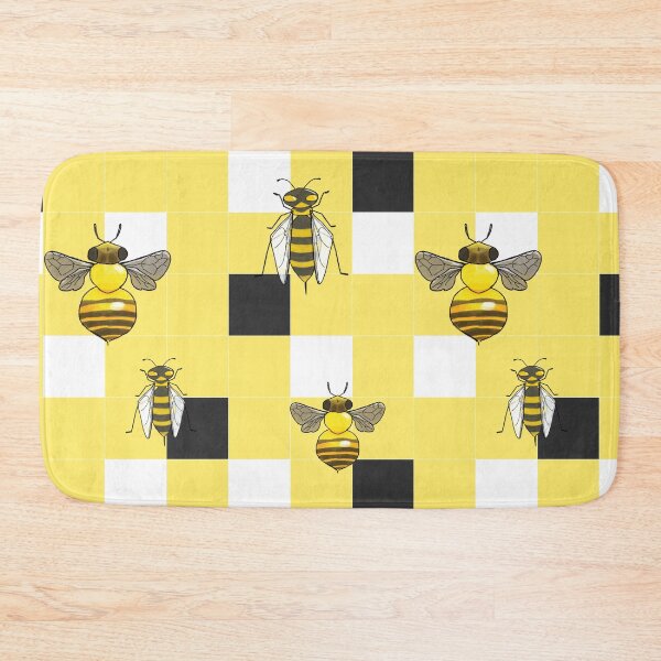 Item preview, Bees, Hornet, and Wasps Check Design designed and sold by JeaniusJeanie.