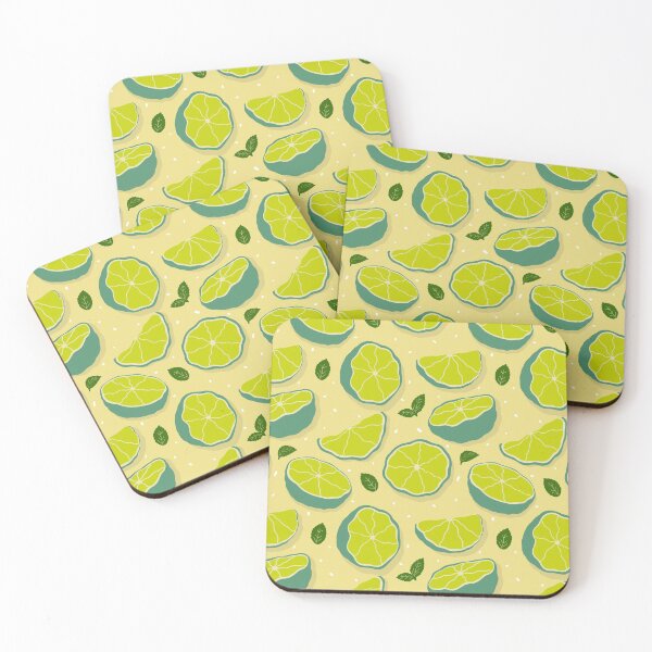 Item preview, Limes, Mint and Salt Pattern designed and sold by elysialucas.