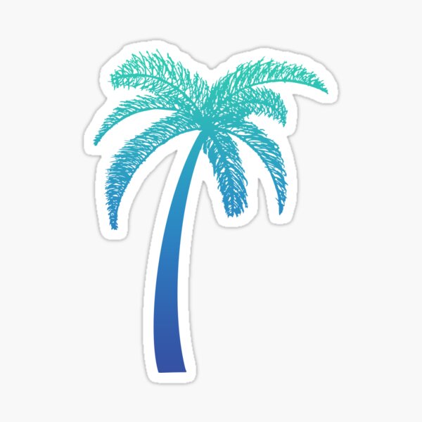 Palm tree original watercolor • Also buy this artwork on stickers, apparel,  phone cases, and more.