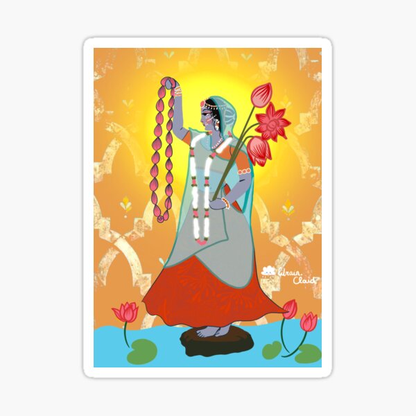 yamuna devi Sticker