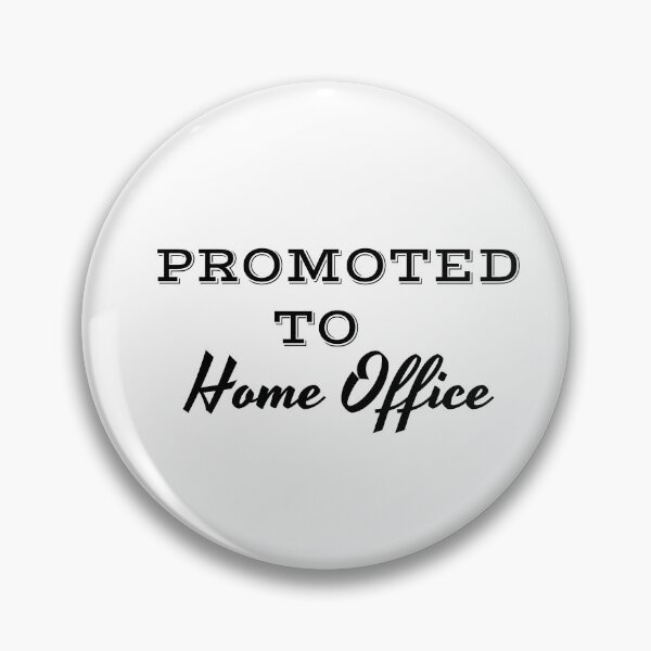Item preview, Promoted to home office, Gift for worker, Funny quote designed and sold by cyhdesign.