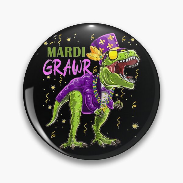 Item preview, Mardi Grawr T Rex Dinosaur Mardi Gras Bead Costume designed and sold by toniobnd51.