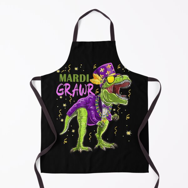 Item preview, Mardi Grawr T Rex Dinosaur Mardi Gras Bead Costume designed and sold by toniobnd51.