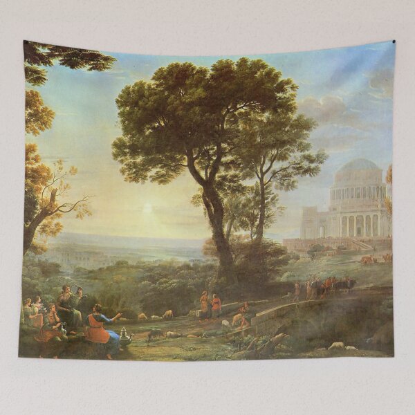 Item preview, View of Delphi Ancient Greece Artwork Painting designed and sold by ClassicalGreece.
