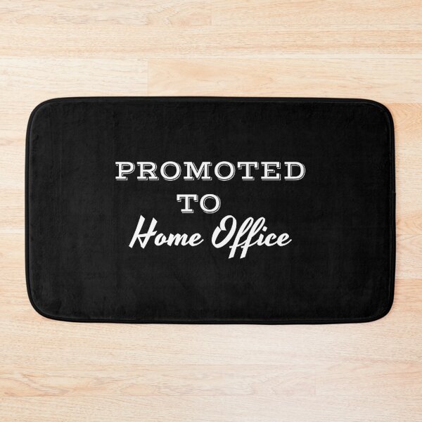 Item preview, Promoted to home office, Gift for worker, Funny quote designed and sold by cyhdesign.
