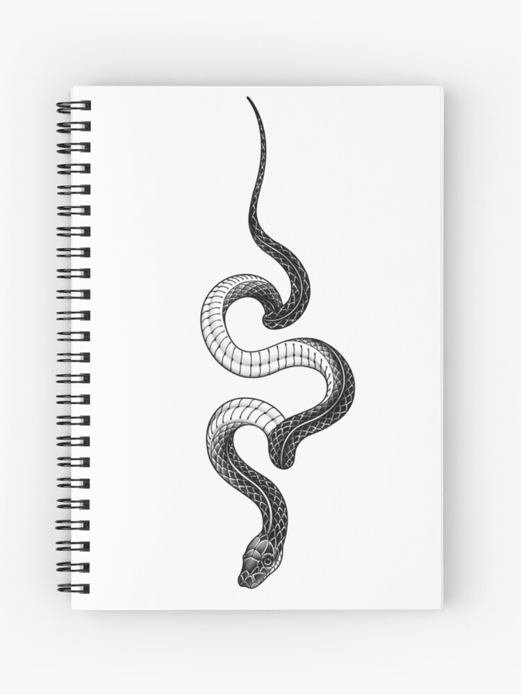 Notebook Cover Design with Handmade Snake Pattern Stock Vector -  Illustration of style, spiral: 54804114