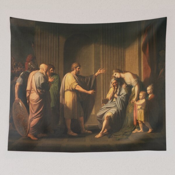 Aperçu de l'œuvre Cléombrote ordonné au bannissement par Léonidas II créée et vendue par ClassicalGreece.