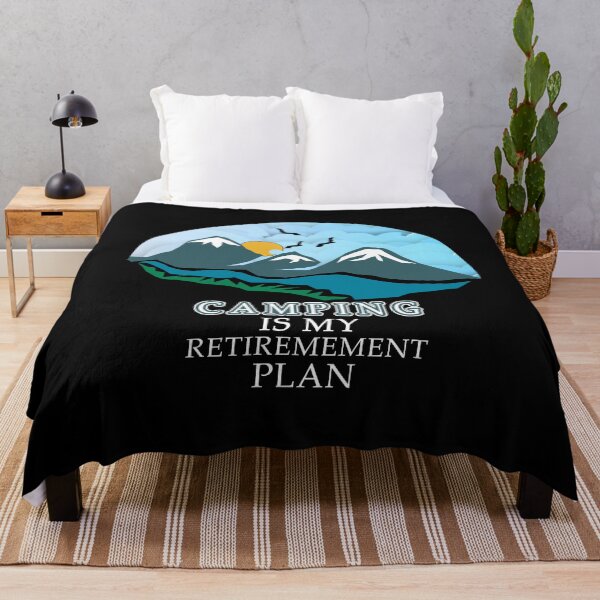 Item preview, Camping is my retirement plan - Yes I Do Have A Retirement Plan I Plan To Go Camping designed and sold by Rexoo.