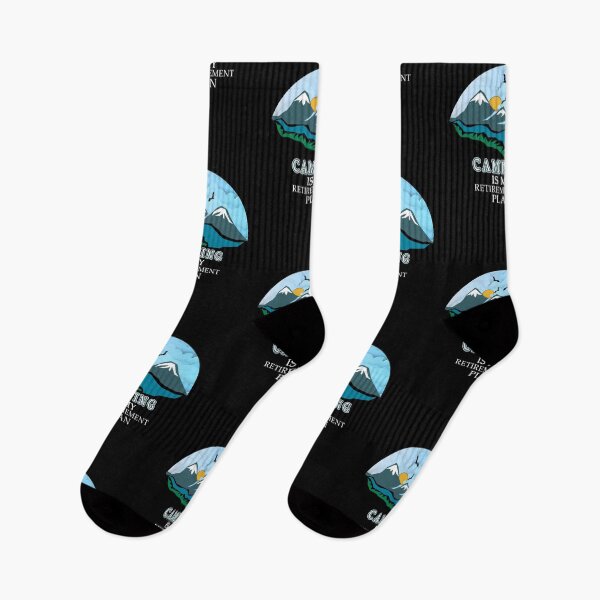 Item preview, Camping is my retirement plan - Yes I Do Have A Retirement Plan I Plan To Go Camping designed and sold by Rexoo.