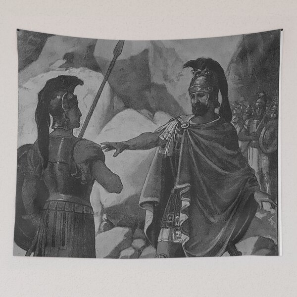 Item preview, Leonidas and 300 and the Messenger to Sparta designed and sold by ClassicalGreece.