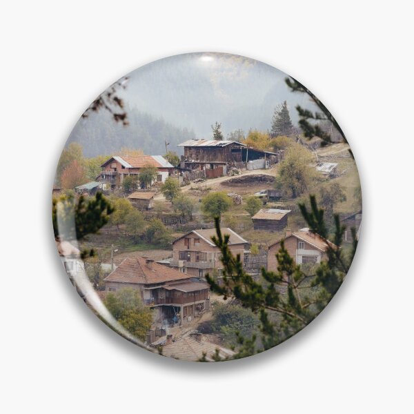 Item preview, Mountain village designed and sold by viknitov.