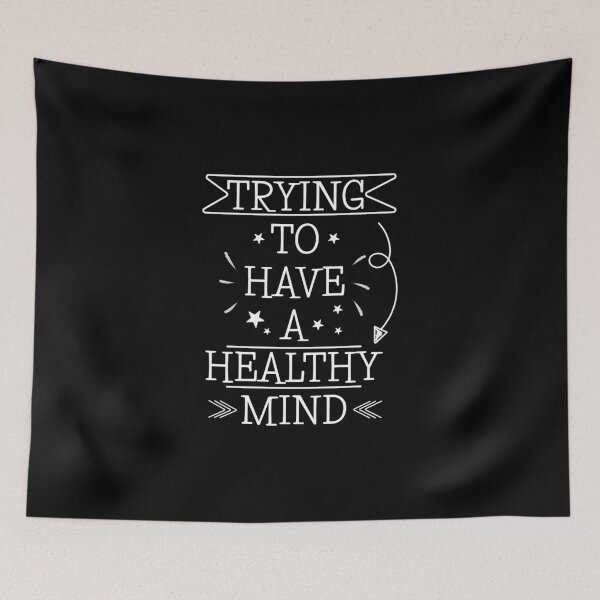 Item preview, Trying to have a healthy mind, Change, Motivation quote designed and sold by cyhdesign.
