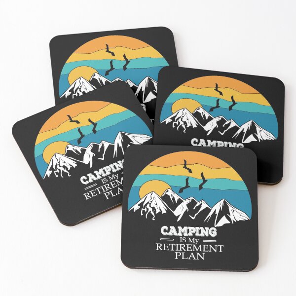Item preview, Camping is my retirement plan - Yes I Do Have A Retirement Plan I Plan To Go Camping designed and sold by Rexoo.
