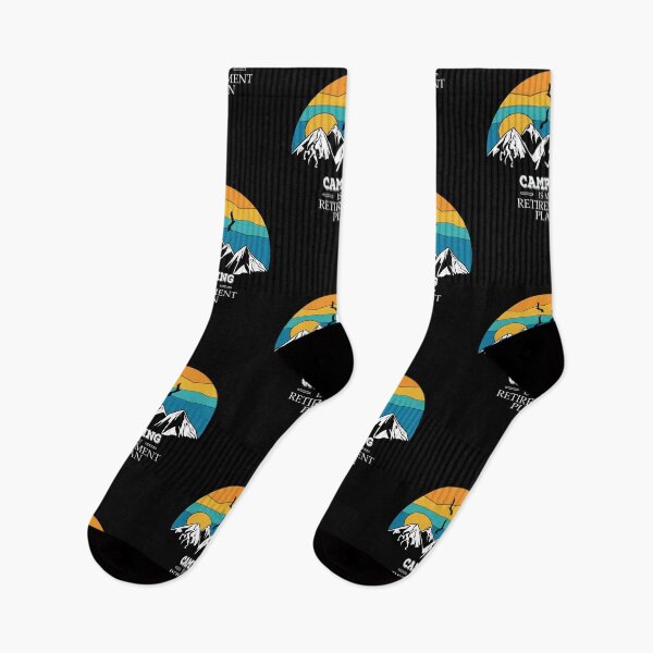 Item preview, Camping is my retirement plan - Yes I Do Have A Retirement Plan I Plan To Go Camping designed and sold by Rexoo.