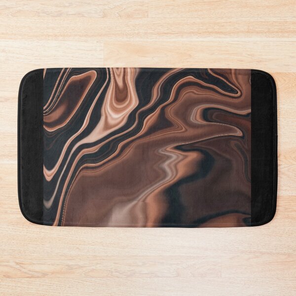 Item preview, Marble Liquid Art Painting Pattern Black ,Brown And White designed and sold by LuxuryPrints.