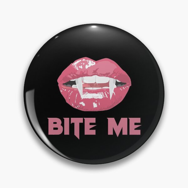 Item preview, Vampire Lips And Fangs Bite Me designed and sold by yoshra.