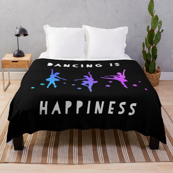 Item preview, Dancing is Happiness. Dance design.  Ballet Dance.  designed and sold by doctors-apparel.