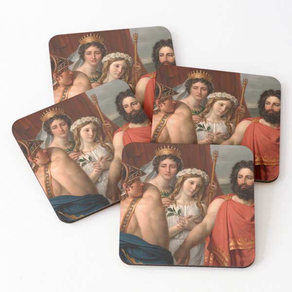 Item preview, The Anger of Achilles Ancient Greek art painting designed and sold by ClassicalGreece.