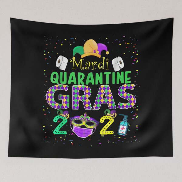 Item preview, Mardi Quarantine Gras 2021 Festival Face Mask Gift  30 designed and sold by toniobnd51.