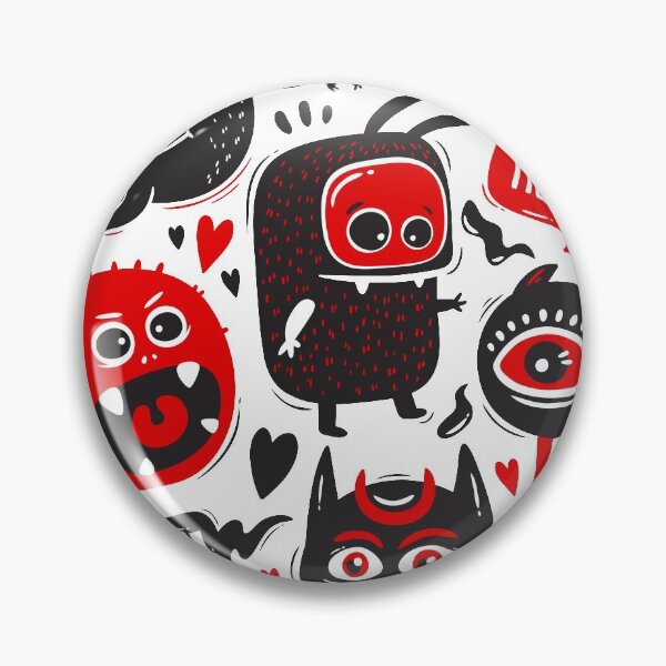Item preview, Pequeños monstruos designed and sold by ForTheGramZA.