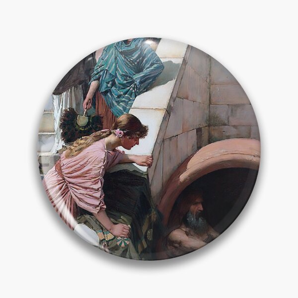 Item preview, Diogenes Cynical Philosopher designed and sold by ClassicalGreece.