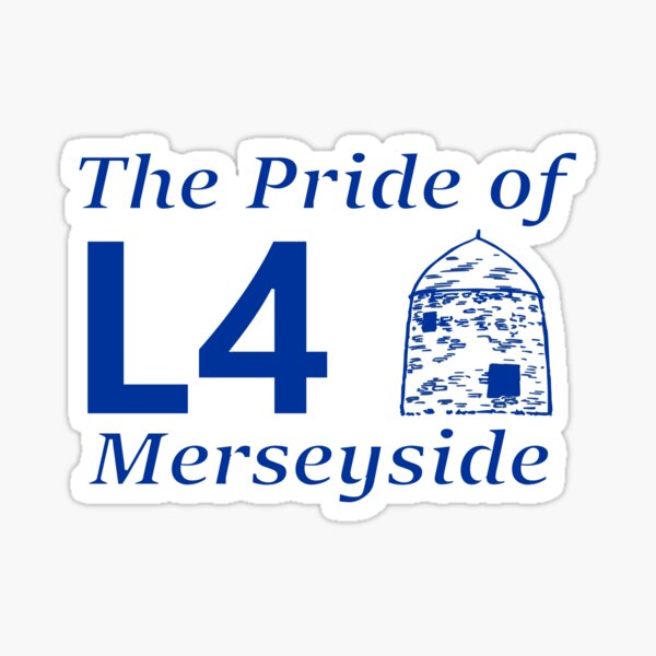 Item preview, Pride of Merseyside L4 designed and sold by Rag-Dog.