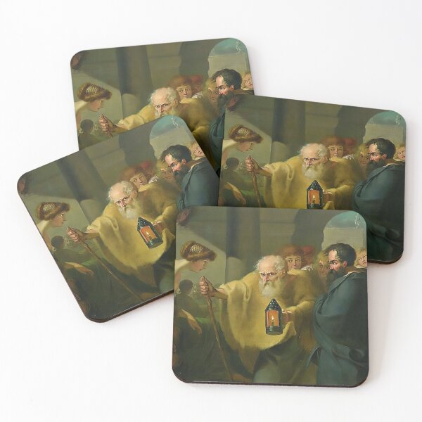Item preview, Diogenes the Cynical Philosopher looking for a Man designed and sold by ClassicalGreece.