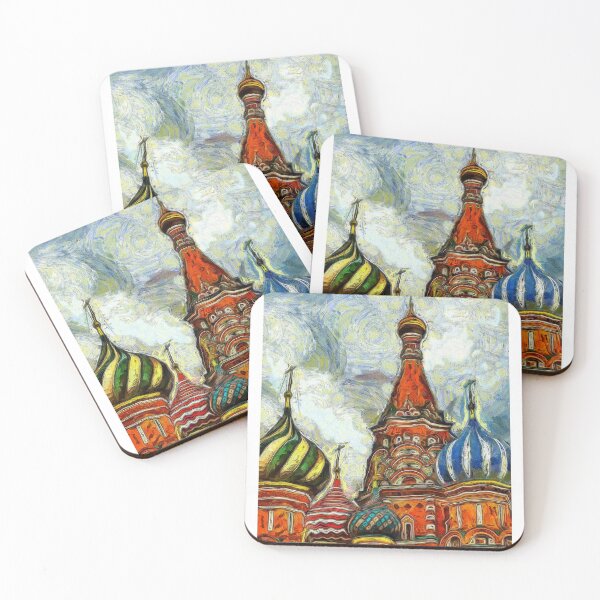 Item preview, Moscow Landmark in Oils designed and sold by mittie101.