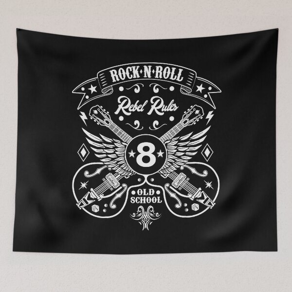 Item preview, Rock Rockabilly Bikers Retro Vintage 60s 70s 80s Rockers designed and sold by MemphisCenter.