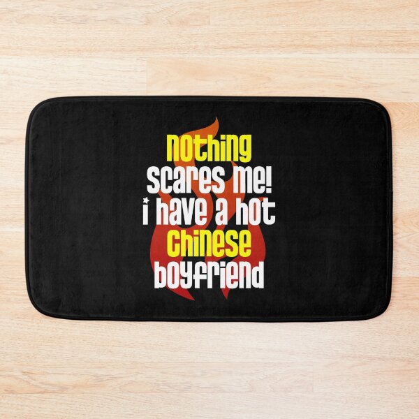 Item preview, Nothing Scares Me I Have A Hot Chinese Boyfriend designed and sold by w1ckerman.