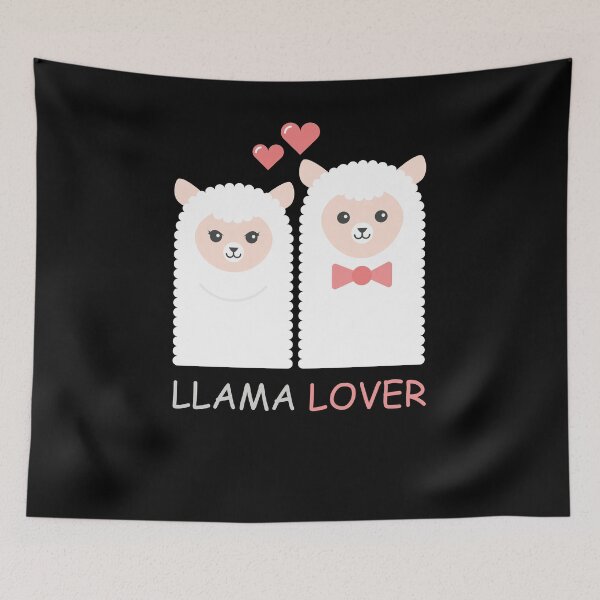 Item preview, All you need is love and LLAMAS LOVER designed and sold by pannolinno.