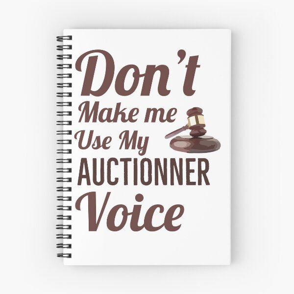 Item preview, Dont Make Me Use My Auctioneer Voice  designed and sold by AwesomeWorld1.