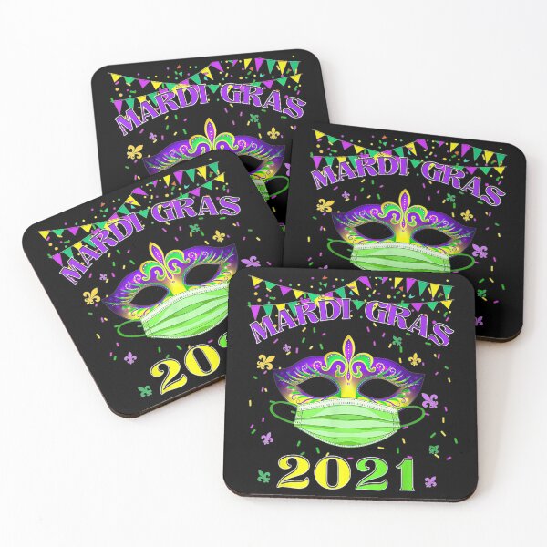 Item preview, Mask With Face Mask Mardi Gras 2021 designed and sold by toniobnd51.