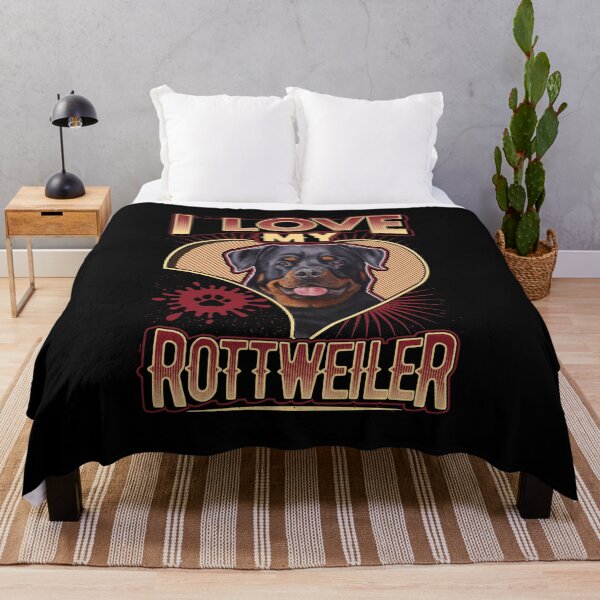 Item preview, I Love My Rottweiler Dog Breed Dog Lover Gift designed and sold by TTFMerch.
