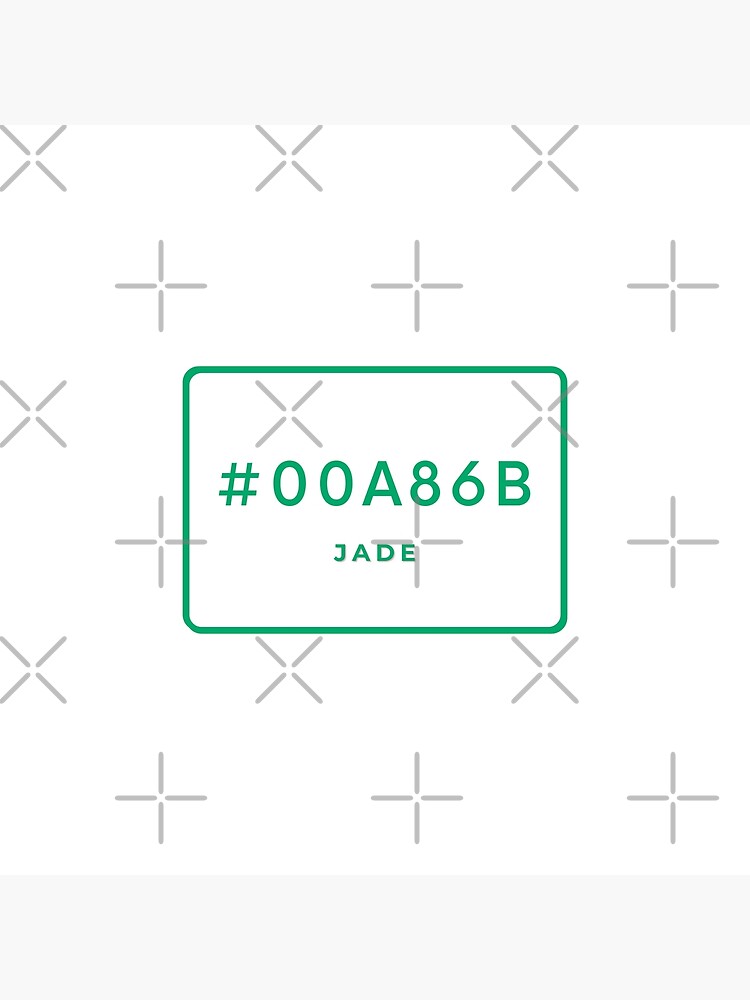 jade-hex-code-color-00a86b-poster-for-sale-by-minimalsketches